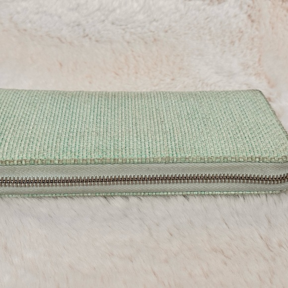 Chanel Deauville Wallet, Lagerfeld Collection color aquanarine - Picture 10 of 17